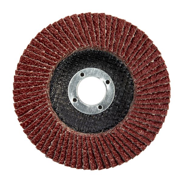 Csiszolókorong 125 mm P25 legyezőlapos fa fém MTX 740419-2