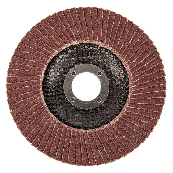 Csiszolókorong 125 mm P100 legyezőlapos fa fém MTX 740479-2