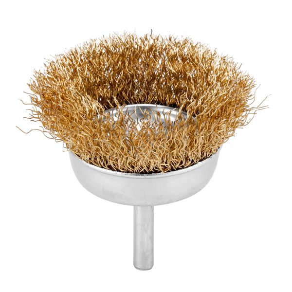 Drótkorong drótkefe 65 mm acél csapos kúpos MTX 744779-2