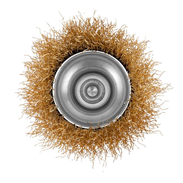 Drótkorong drótkefe 65 mm acél csapos kúpos MTX 744779-3