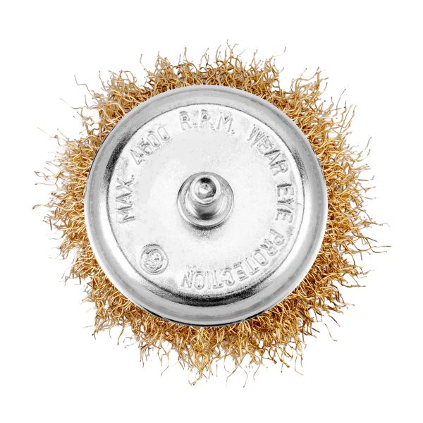 Drótkorong drótkefe 65 mm acél csapos kúpos MTX 744779-4