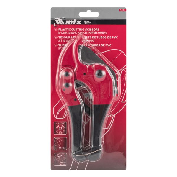 Csővágó olló pvc csőhöz 3 mm 42 mm MTX 7841059-7