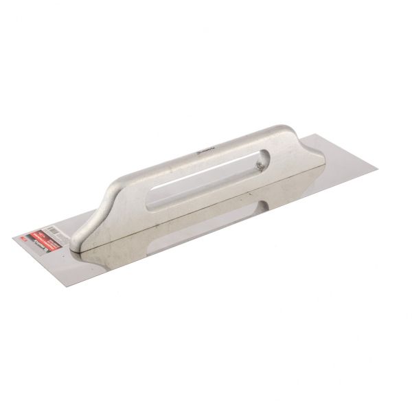 Acél simító 480 x 130 mm rozsdamentes fa nyél MTX 867349-2