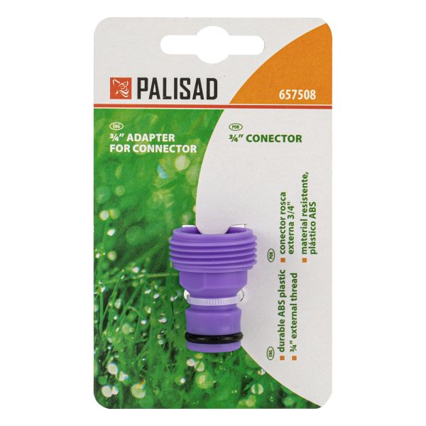 Csapcsatlakozó locsoló gyorscsatlakozóhoz 3 4 külső menettel PALISAD 657508-4
