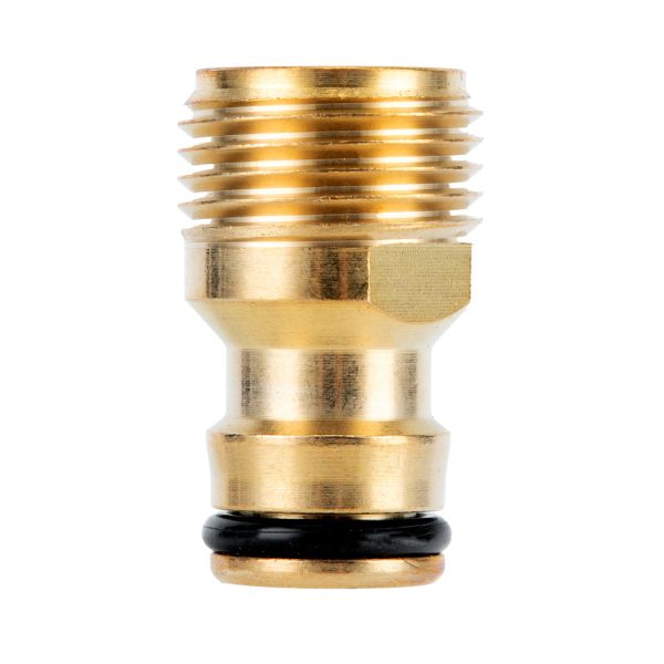 Csapcsatlakozó locsoló gyorscsatlakozóhoz 1 2 külső menettel sárgaréz PALISAD 662728-3