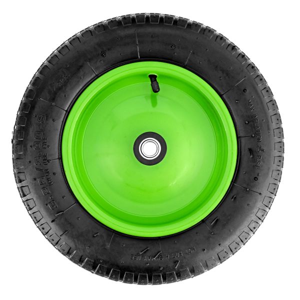 Talicskakerék 3 25 8 D340 mm belső csapágy D16 mm 90 mm zöld PALISAD 689738-2