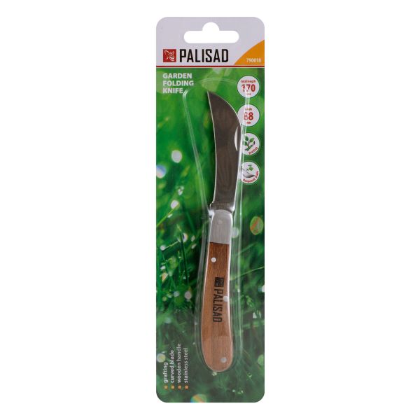 Kerti kés oltókés összecsukható 170 mm PALISAD 790018-7
