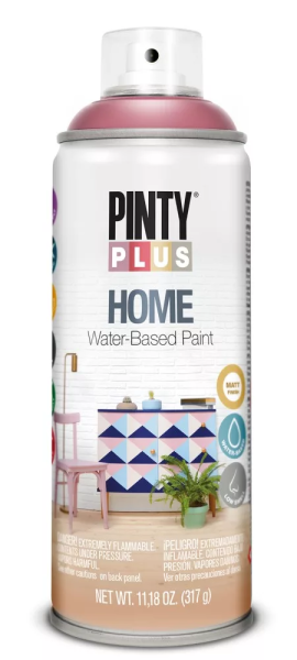 Pinty Plus Home vízbázisú festék spray 400 ml Old Wine vörösbor HM119 PINTY PLUS 119