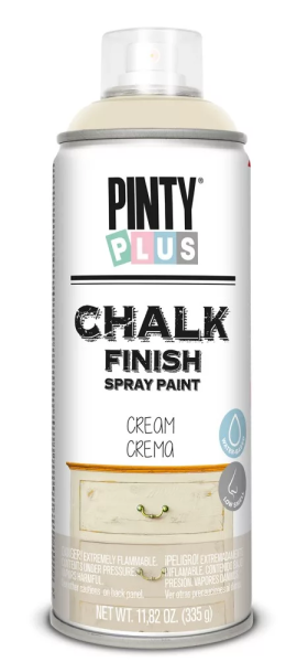 Pinty Plus Chalk kréta festék spray 400 ml CK789 krém színű PINTY PLUS 789