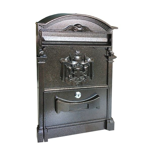 Postaláda levélszekrény álló Börzsöny 26x42 cm barna 3490155