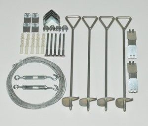 Rögzítő rendszer PALRAM polikarbonát üvegházakhoz PALRAM 702771-6