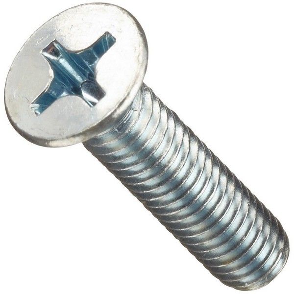 Süllyesztett fejű kereszthornyú csavar M6 x 10 mm tövigmenetes DIN 965 53977
