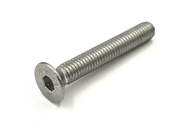 Süllyesztett fejű belső kulcsnyílású csavar M8 x 30 mm A2 inox DIN 7991