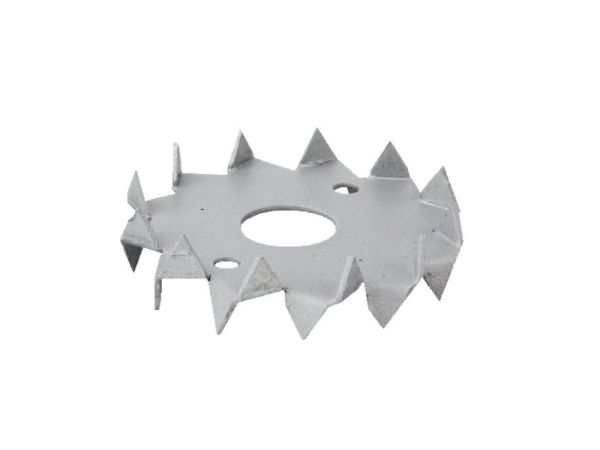 Faösszekötő lemez 62 x 22 x 1 2 mm fogazott tárcsa csomó lemez 05159