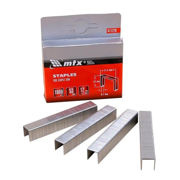 Tűzőkapocs 53 12 mm 1000 db puhafához MTX 411229