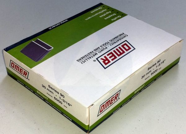 Tűzőkapocs 90 30 mm 5 7 mm 5000 db doboz OMER 423805