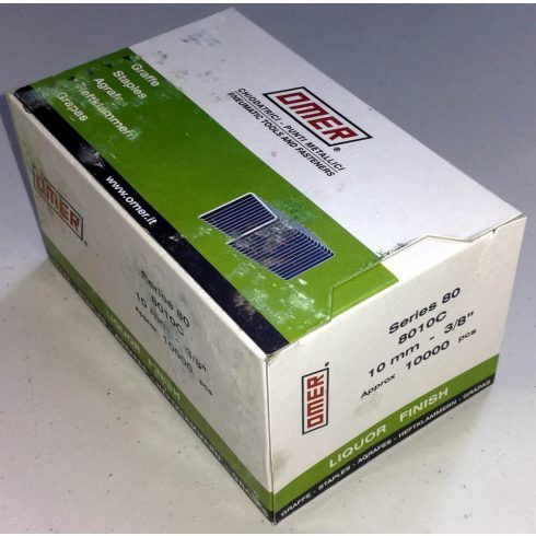 Tűzőkapocs 80Tpy 10 mm 3 8 OMER 6601000