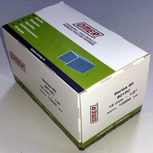 Tűzőkapocs 80Tpy 12 mm 1 2 OMER 6601200