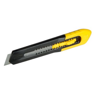 Műanyagházas tördelhetőpengés kés 18 mm csomagolás nélkül | STANLEY 1-10-151