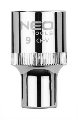 Dugókulcs fej, krova fej 9 mm 1/2" | NEO 08-009