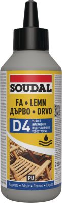 Ragasztó vízálló 66A 250 g D4 | SOUDAL 124661