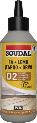 Ragasztó 64A 250 ml D2, szupergyors | SOUDAL 124664