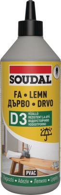 Ragasztó vízálló 65A 750 g D3 | SOUDAL 124665