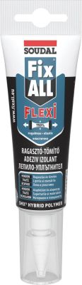 Ragasztó Fix ALL Flexi 125 ml, tubusos, fehér | SOUDAL 134135