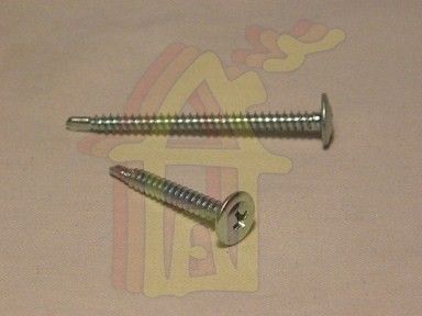 Lemezcsavar 4,8 mm x 16 mm lapos nagyfejű, Opel, önfúró