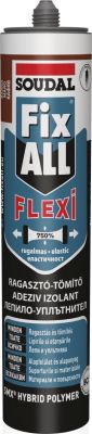 Ragasztó Fix ALL Flexi 290 ml barna | SOUDAL 157540