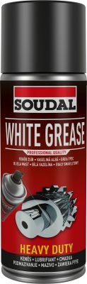 Fehér zsírzó spray 400 ml | SOUDAL 162055