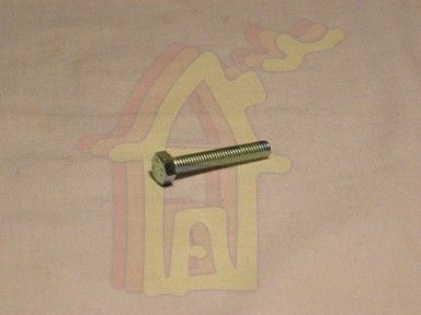 Hatlapfejű csavar M5 x 30 mm, tövigmenetes, 8.8, horganyzott, DIN 933 | 54629