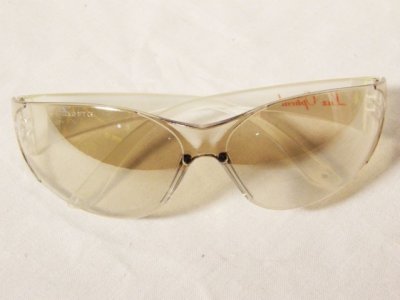 Védőszemüveg "Pokelux" méz 60551