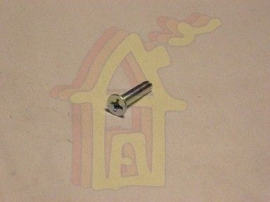 Süllyesztett fejű, kereszthornyú csavar M4 x 20 mm, tövigmenetes, DIN 965 | 52945