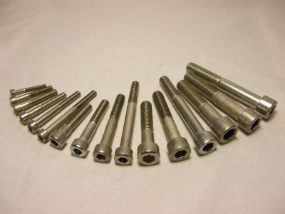 Hengeres fejű, belső kulcsnyílású csavar M4 x 16 mm, A2, inox, DIN 912