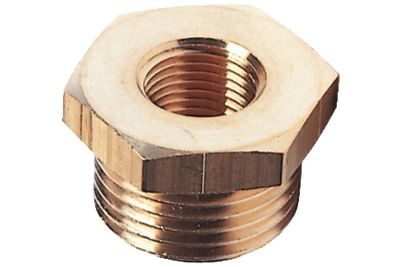 Levegőcsatlakozó szűkítő közcsavar, kettős csővég 3/8" IG x R 1/2" AG | METABO 7809009291