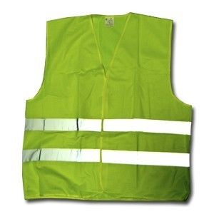 Munkavédelmi mellény fényvisszaverős zöld XXL | 70262
