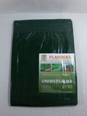 Takaróponyva vízálló, zöld 2 x 3 m 90gr/nm | BRADAS PL9023