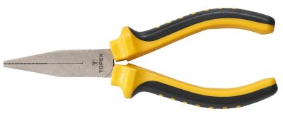 Laposcsőrű fogó, laposfogó 160 mm | TOPEX 32D108