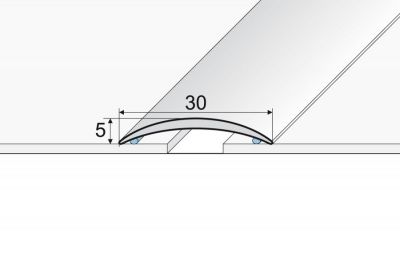 Burkolatváltó sín ezüst 3 cm-es öntapadós 93 cm A03 | 454260902