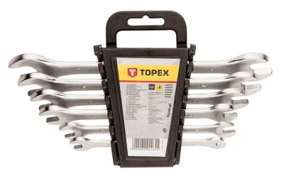 Villáskulcs készlet 6 - 17 mm | TOPEX 35D655