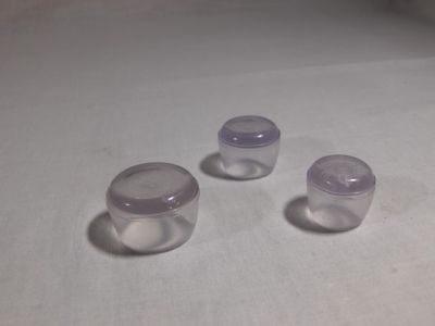 Széklábpapucs 20 mm, műanyag, átlátszó | SB 3933580