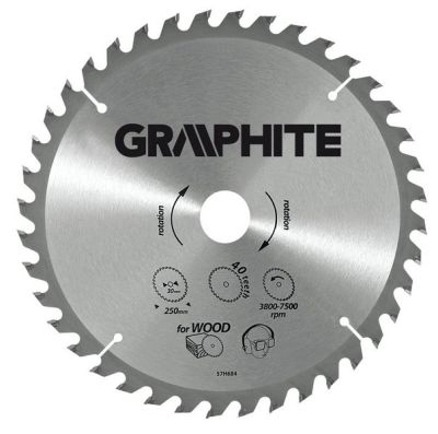 Körfűrésztárcsa, körfűrészlap 160 mm / 30 mm Z18 | GRAPHITE 57H656