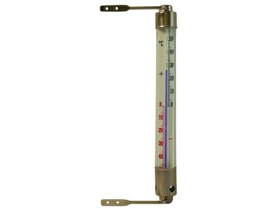 Ablakhőmérő 2100 típus 200 mm x 20 mm, -50oC - 50oC / 1oC üveg | 011421004