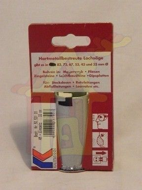 Fúrókorona 43 mm | KAUFMANN 5053106