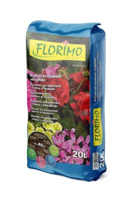 Florimo balkon és muskátli virágföld 20 l / csomag, sötétkék | FLORIMO