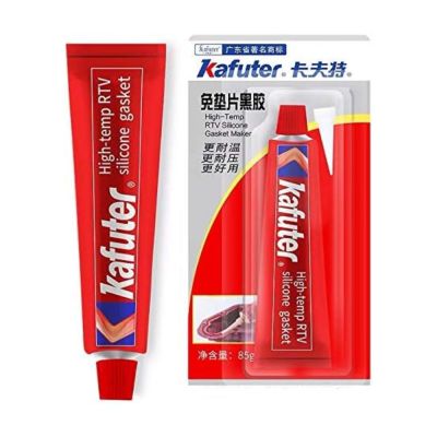 KAFUTER K-383 RED Gasket Maker Magas hőmérsékletű szilikon tömítőanyag, 85 gr | GORILLA K383