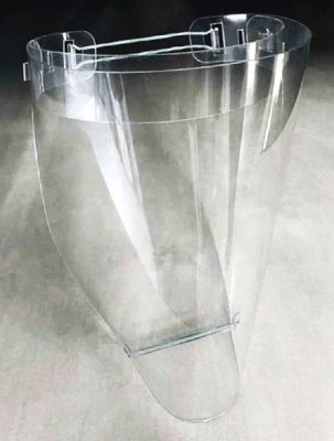 Arcvédőhöz plexi pajzs - egészségügyi használatra | ACPP