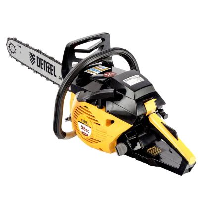 Bérleti díj : Benzinmotoros láncfűrész 58 cm3, 50 cm DENZEL DSX-5820 | DENZEL 952417