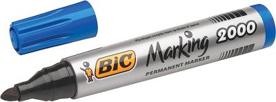 Filctoll, jelölő filc vastag, kúpos, kék | BIC 8209143